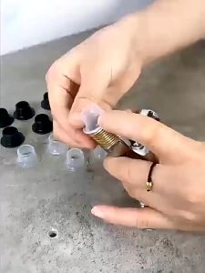 2 BIJI - ALAT SEAL TAPE Model BARU - Rubber Ring Karet Silikon Drat Kran Air 1 2 3 4 inch Pengganti Sealtape Keran Siltip Isolasi Anti Rembes PLastic Plastik