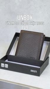 Ví nam cao cấp da thật LECOS - LV9