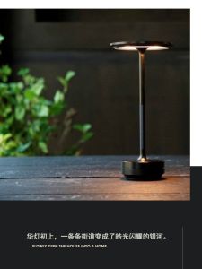 Đèn Bàn Cảm Ứng Kim Loại Ambientec Thiết Kế Sang Trọng Cho Phòng Ăn Bar Phòng Khách Đèn Bàn Đèn Ngủ Đèn Bàn Trang Trí