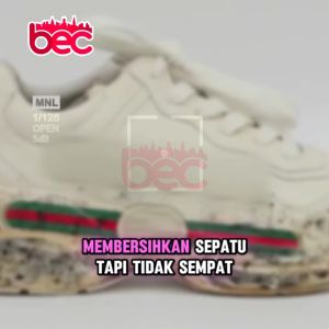[BEC]  Tissue Pembersih Sepatu 12 dan 30 Lembar | Quick Wipes Sneakers Putih | Sepatu Kulit Tanpa Air Tisu Basah Pembersih Tas Kulit