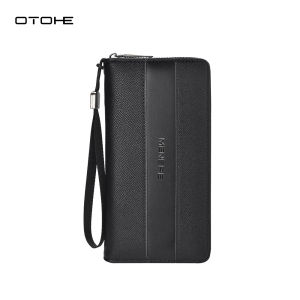 OTOHE Mens Long Wallet PU Long Wallet Multi-Functional Wallet Large Capacity Purse Multi-Card Position ID Credit Cards Holders Coin Pouch PU Leather Coin Bag Business Wallets