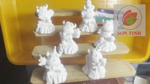 Tô Tượng Thạch Cao C118 Quái Vật Xanh Sulley Monsters mini Tượng Thạch Cao