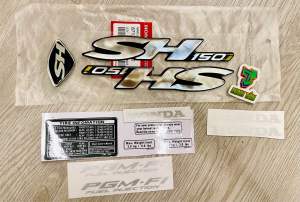Bộ tem zin Sh150i 2008 hàng sắc nét thái lan