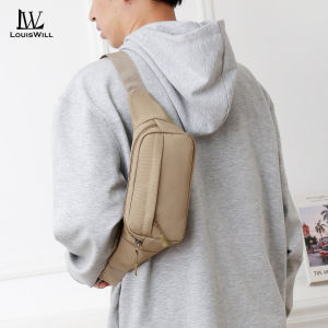 LouisWill กระเป๋าสะพายข้างสำหรับผู้ชายและผู้หญิงกระเป๋าผ้ากันน้ำ Oxford กระเป๋าคาดหน้าอกน้ำหนักเบากระเป๋ากระเป๋ากีฬาสะพายไหล่ลำลองอเนกประสงค์กระเป๋าออกกำลังกายคาดอกแฟชั่นกระเป๋าคาดหน้าอกกระเป๋าเดินทางกระเป๋าสำหรับผู้ชายผู้หญิง