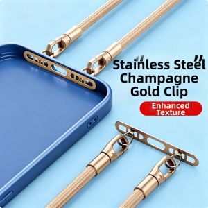 Stainless Metal Multifunctional Phone Hanging Clip