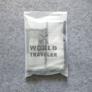 Thickened PVC Waterproof Dustproof Cover for Luggage Boarding Single Side Puller Zipper Transparent Bag Cover Protective Suitcase