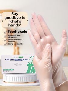 TAODUN | Touchscreen Food-Grade Transparent Reinforced Hand Mask Gloves