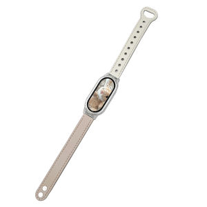 Uhada | Leather Double Buckle Mi Band Replacement Strap