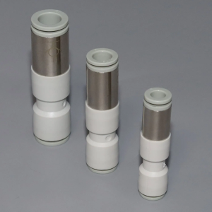 2PCS Pneumatic Quick Fitting Connector KCH-4/6/8/10/12mm One Way Check Valve Non Return Air Flow Control Valve