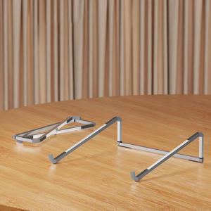 ขาตั้งแล็ปท็อปสากลพับได้อลูมิเนียมอัลลอยด์โน้ตบุ๊คผู้ถือเดสก์ท็อปสําหรับ MacBook Air Pro Xiaomi