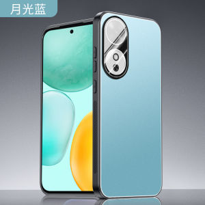 Honor Play 60 Silicone Metal Phone Case Full Lens Protection Built-In Lens Film Protective Cover Huawei Play 60M Elegant Womens Back Cover Mens Lens+