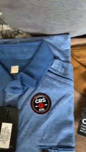 CRS 91 KERAH SALUR LENGAN PENDEK CRS91 Kaos Kerah Pria Distro Bandung Baju Lebaran Cowok