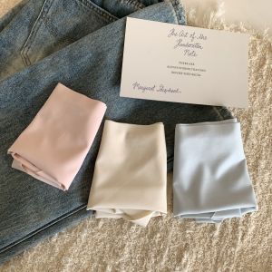 กางเกงชั้นในผ้าไหมน้ำแข็งไร้ตะเข็บสำหรับผู้หญิง กางเกงชั้นในผ้าฝ้ายแท้บาง ป้องกันแบคทีเรีย ไซส์ใหญ่ 3 ตัว ฤดูร้อน 2025 ใหม่