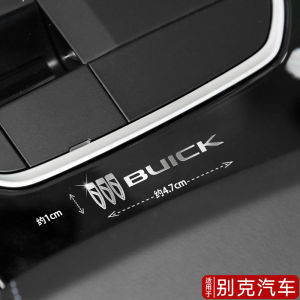 Buick Gl8 Kaiyue Angke King Will 3D Stereo Metal Car Decoration Stickers High-End Sensation Suitable for All Cars Body Stickers