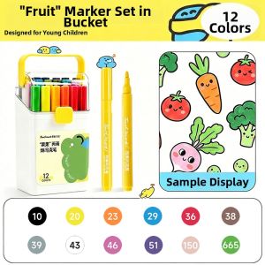 Touch mark | Child-Friendly Easy-to-Grip Washable Marker