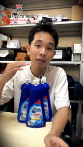 Nước trợ xả Sofish dùng cho máy rửa chén - Làm bóng ly chén - Không để lại cặn bẩn