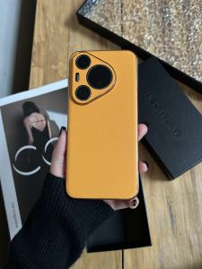 Huawei Pura70 Pro+ Ultra Protective Case Soft Silicone Full Cover Drop Protection Female Style Premium Simple Ins Soft Leather Shell