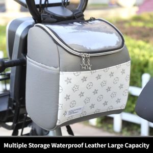 Electric Bike Hanging Bag Waterproof Motorbike Front Large Capacity Storage Bag Motorcycle Mobile Phone Storage Bag Multifunctional Mommy Bag