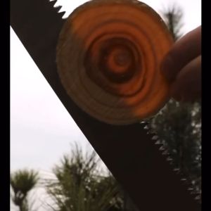 BB7 - Gergaji Kayu Gergaji Lipat Tajam Baja Keras Folding Hand Saw Portable