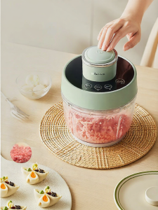 「China Plug」Bear | Home Electric Mini Meat Grinder with Automatic Multi-Function Smart Kitchen Appliance