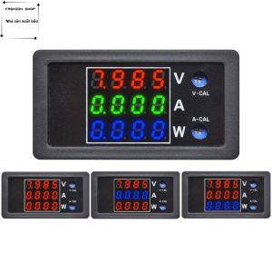 Công Tắc Điện Áp Và Dòng Điện DC Độ Chính Xác Cao Hai Màn Hình Số Liệu Đầu Tư Công Cụ Phần Cứng Công Cụ Đo Lường