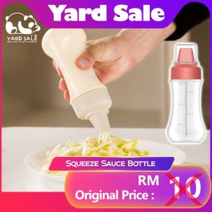 Yard Sale - Botol Sos Botol Kicap Nordic Sauce Bottle Ketchup Bottle Squeeze Oil Can Sauce Bottle Sauce Container