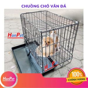 Hanpet - SD- Lồng cho thú cưng (có 3 loại dày và mỏng SD50 SD45 SD35) dùng cho mèo và chó nhỏ dạng gấp gọn sơn tĩnh điện dùng để làm chuồng nuôi chó mèo - chuồng mèo - chuồng chó - chuồng thú cưng