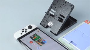 Folding Display Stand Nintendo Switch OLED V2 switch Lite switch 2 Dobe KJH Snorlax Pokemon Mario Zelda Animal Crossing Kirby Splatoon Monster Hunter Playstand