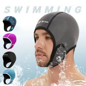 Neoprene Diving Hood Wetsuit Cap 2mm Stretchy Thermal Scuba Dive Hood for Men Women Cold Water Swimming Snorkeling Surfing