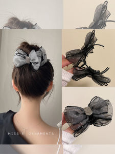 Elegant Hair Clip for Women Large Bowknot Hair Accessory Stylish Hair Gripper Original Design Fresh out New Fashion Trend