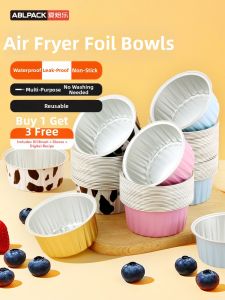 ABLPAK | Air Fryer Eggs Shrimp Dessert Small Cups