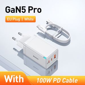 BASEUS | Baseus 65W GaN Charger Quick Charge 4.0 3.0 Type C PD USB Charger Portable QC4.0 3.0 Fast Charger For Laptop IPhone14 13
