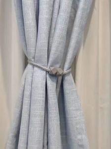 2Pcs Weave Rope Curtain Holders No Punching Required Curtain Tiebacks Curtain Holdback For Window