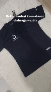 Kaos Jersey Dry Fit: Baju Olahraga Atasan Wanita Lengan Pendek