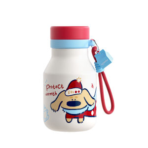Haers | Portable Ceramic Lined Insulated Cup with Straw