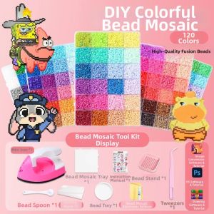 Solid Creation 120 Colors Bead Craft Kit