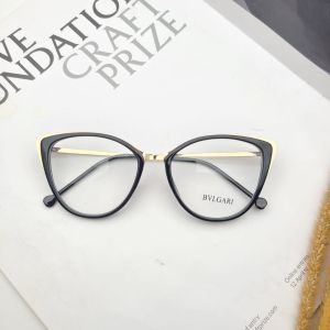 Kacamata Wanita Cat Eye Lensa CRMC Photocromic Minus Plus Cylinder Progresif Anti Radiasi free Box Lap dan Cairan Pembersih