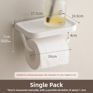 LANJIAOLUO | Toilet Paper Holder Wall Mounted