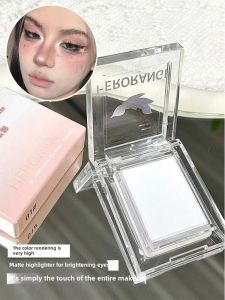 Mao * Flat and Smooth Brightening in the Face! Matte Highlight Can Be Painted Cut off Pure White Eye Shadow Crouching Silkworm Eye Head