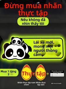 JOYCS | Biển Báo Phản Quang Từ Tính Cho Tài Xế Mới