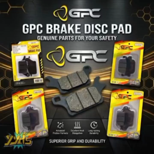 [ORIGINAL] GPC BRAKE DISC PAD GENUINE BRAKE PAD FOR MOTORCYCLE