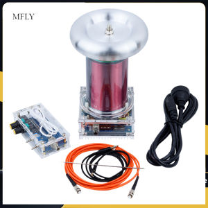 Máy Phát Điện Tần Số Cao DIY Music Tesla Coil Với Bảng Điều Khiển Chức Năng Dập Tắt Hồ Quang Mô Hình Sáng 10-15cm Dùng Cho Thí Nghiệm Khoa Học