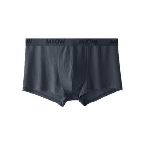 MiiOW | กางเกงบ็อกเซอร์ชายผ้าฝ้ายแท้ MiiOW ป้องกันแบคทีเรีย ทรงบ็อกเซอร์ ไซส์ใหญ่ กางเกงชั้นในชายทรงบ็อกเซอร์ 6 ตัว