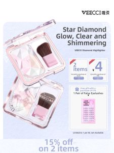 VEECCI | Long-lasting Natural Shimmer & Contour Palette