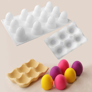 Ốp Trứng & Đế Thiết Kế Khuôn Bánh Cho DIY Trang Trí Phục Sinh Mousse Chocolate Trứng Phục Sinh Nhà Bếp Khuôn Nướng Bánh Thân Thiện Với Môi Trường