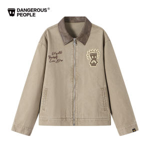 dangerouspeople | Trendy American Retro Embroidery Collar Jacket