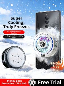 Jieyang | Gaming Magnetic Clip Cooler Super Quiet Semiconductor Cooling for Red Magic 8 Pro