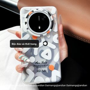 DAIMANG | Graffiti từ tính 80promax mới nguyên bản phù hợp cho ốp điện thoại di động Huawei Mate90Pro mate70pro ốp bảo vệ chống rơi mờ toàn diện với cảm giác và vẻ ngoài dành