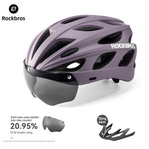 RockBros | Mũ Bảo Hiểm Đạp Xe Có Visor Một Mảnh