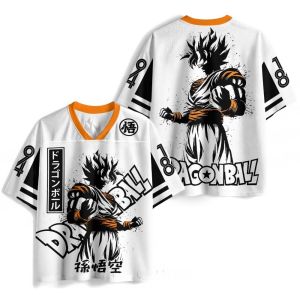 Bandai | Summer 2026 Dragon Ball Monkey King "Super Saitian" 28/84 Baseball-themed 3D Printed Breathable T-shirt Adult Parent-child Top